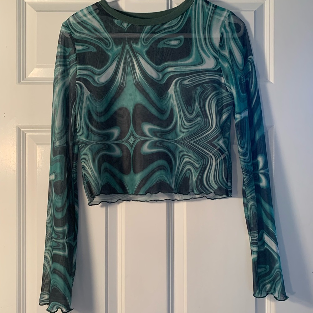 Sheer Crop Top